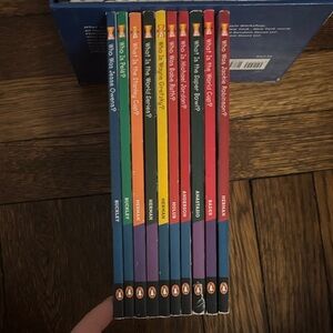 Penguin Young Readers Who Was What Was Sport Collection Colorful Spine Set